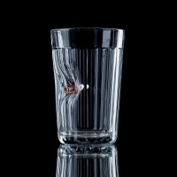 Gift glass "Impenetrable. GRANENIY": a glass with a bullet